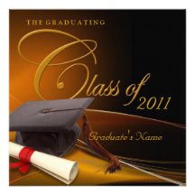 Obtention du diplôme de classiques invitation personnalisée