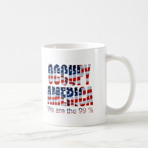 Occupez l'Amérique - nous sommes les 99 pour cent Tasse À Café
