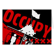 Occupez Wall Street : Nous sommes les 99% cartes