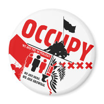 Occupez Wall Street : Nous sommes les 99% magnets