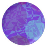 Ocean Bubbles Party Plate