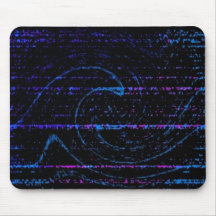 Océan de Digitals Tapis De Souris