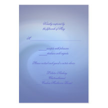 Océans de carte de l'amour RSVP Modèles De Cartes De Visite