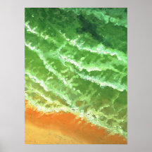 Oceanus : ombre d'oiseau affiches