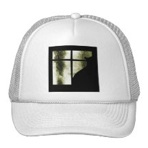 Octobre verse la silhouette de chat au jaune de fe casquette de camionneur