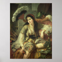 Odalisque Affiches