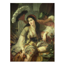 Odalisque Carte Postale