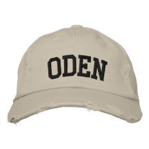 Oden a brodé le chapeau casquettes brodées