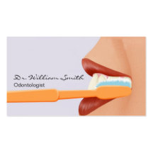 Odontologist/Dentist/Dentaire Cartes De Visite Professionnelles