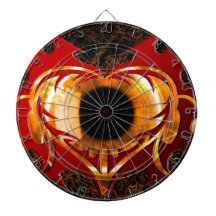 OEIL ABSTRAIT D'ART DU FEU