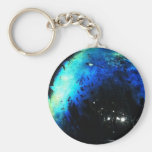 Oeil de couleur porte-clefs