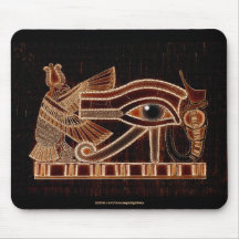 OEIL de HORUS, art égyptien Mousepad de WADJET Tapis De Souris