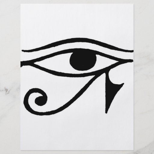 Oeil de Horus Prospectus Personnalisés
