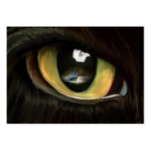 Oeil des cartes de collection d'art du spectateur  modèles de cartes de visite
