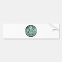 Oeil sur la pyramide d'Illuminati du dollar Adhésifs Pour Voiture