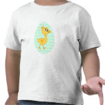 Oeuf de pâques et poussin mignon t-shirts