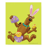 Oeuf de pâques haché posters