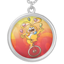 Oeufs de jonglerie de lapin de Pâques Pendentifs
