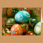 Oeufs de pâques d'Ukrainien cartes
