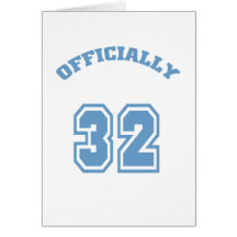 Officiellement 32 carte de vœux
