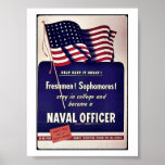 Officier de la marine posters