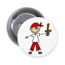 Oh bouton de pirate badge avec épingle