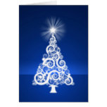 Oh carte de vacances d'arbre de Noël
