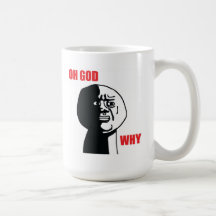 Oh Dieu pourquoi - tasse