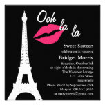 Oh ! La de La ! Invitation d'anniversaire