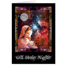 Oh nuit sainte carte