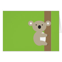 Oh oh koala cartes
