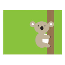 Oh oh koala cartes postales