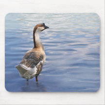 Oie solitaire Mousepad Tapis De Souris