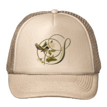Oiseau chanteur S initial Casquettes
