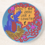 oiseau de bout dessous de verres