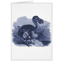 Oiseau de dronte carte