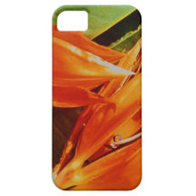 Oiseau du paradis la fleur pour le 9ème anniversai coques iPhone 5 Case-Mate