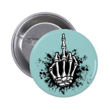 Oiseau osseux badges avec agrafe