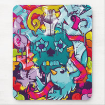 Oiseau perdu tapis de souris