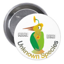 Oiseau rare - (bouton) badges avec agrafe