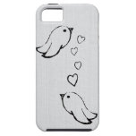 Oiseaux dans l'amour coque iPhone 5 Case-Mate