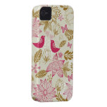 oiseaux dans le cas de l'iphone 4/4s d'amour à pei coques iPhone 4