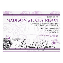 Oiseaux et invitation nuptiale de fantaisie de dou