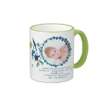 Oiseaux mignons de stat de bébé de tasse de photo 
