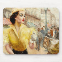 Old painting tapis de souris