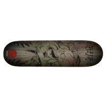 Old Skull Dsign Plateau De Skate