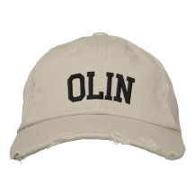 Olin a brodé le chapeau casquette brodée