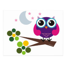 Oliver, le hibou cartes postales