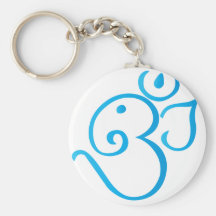 OM-ganpati-turqoise Porte-clefs