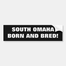 OMAHA DU SUD SOUTENU ET MULTIPLIÉ ! AUTOCOLLANTS POUR VOITURE